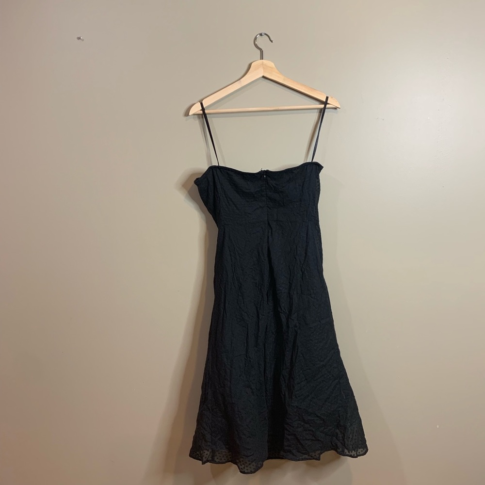 SALE‼️ j.crew strapless black polka dot dress | - Picture 4 of 4